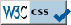 Valid CSS!